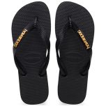 Havaianas Top Logo Metallic 4127244-1069 Black/Black 2